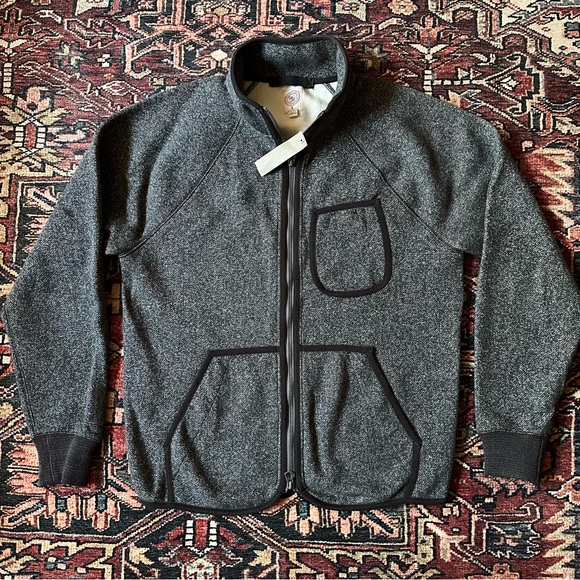 J.CREW Wallace & Barnes Men’s Full Zip Fleece Jacket - Small - NWT - Picture 7 of 13